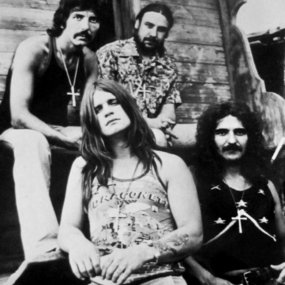 Black Sabbath Distressed Dancing Skeletons Shirt - Picture 2 of 4